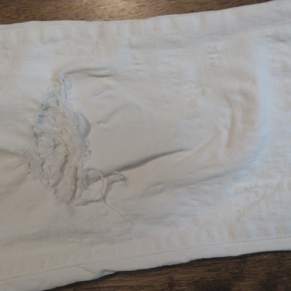 KUT From the Kloth Reese High-Rise Fab Ab Ankle Straight Distressed Raw Hemn 12 - Picture 6 of 9